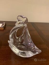 Cigno in vetro