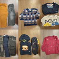 Set 11 capi vestiti bimbo 3 - 6 - 9 - 12 mesi