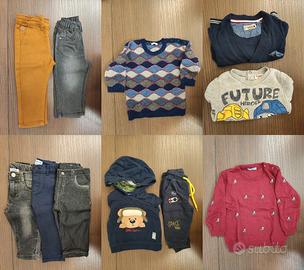 Set 11 capi vestiti bimbo 3 - 6 - 9 - 12 mesi