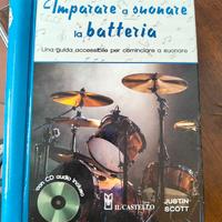 Libro imparare a suonare la batteria