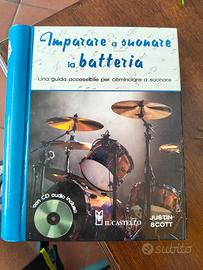 Libro imparare a suonare la batteria