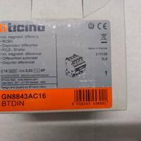 BTICINO GN8843AC16 NUOVO