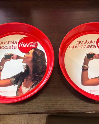 vassoi sotto bicchieri Coca Cola