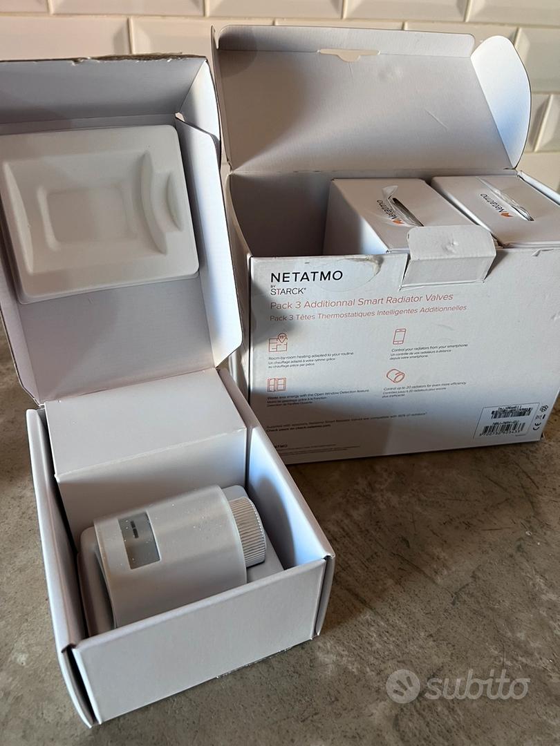 Kit 3 valvole smart Netatmo - Elettrodomestici In vendita a La Spezia