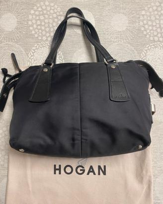 Borsa Donna Hogan in nylon e pelle colore nero
