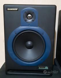 Cassa audio attiva samson monitor per dj e studio