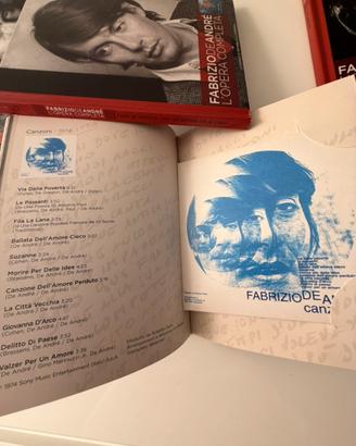 Fabrizio De André : volumi 1-8 di opera completa.