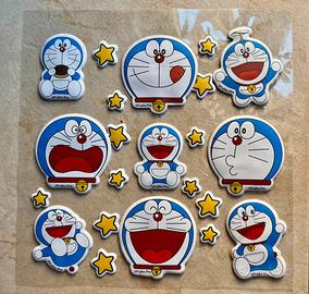 Set adesivi 3D Doraemon originali