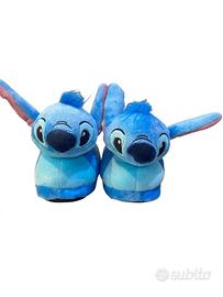 Pantofole stitch  disney blue come nuove