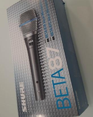 Shure Beta 87A - Microfono a condensatore per voce