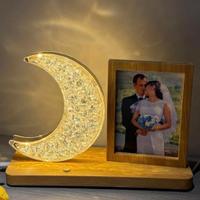 Lampada con cornice portafoto