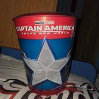 Secchiello Popcorn Captain America Brave New World