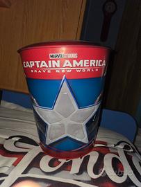 Secchiello Popcorn Captain America Brave New World