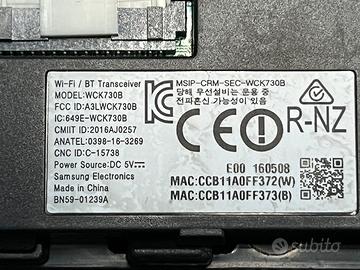 Scheda Wifi WCK730B piu Coppia Altoparlanti Samsun