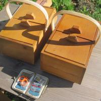 2 porta lavoro legno cucito