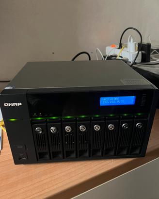QNAP TS-859 Pro 8 bay + 8 HDD 1TB
