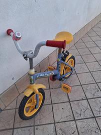 Bici con rotelline