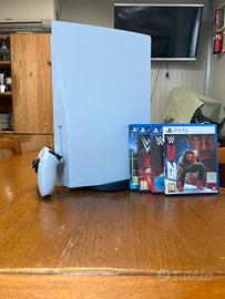 Playstaion 5 condizioni perfette, con 4 giochi