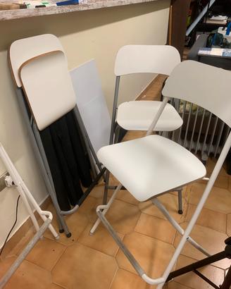 Sgabello IKEA FRANKLIN pieghevole h63