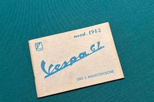 Libretto uso manutenzione Vespa G.L. 1963