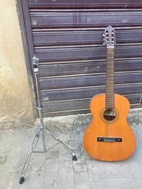 chitarra e poggia rullante