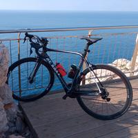 Bici professionale in carbonio di alto modulo 