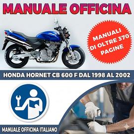 Manuale Officina Honda CB 600F Hornet 1998 al 2002