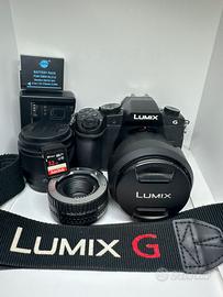 Panasonic Lumix G80 +25mm1.7+accessori