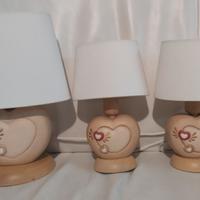 Set THUN 2 Abat-jour Lampada da tavolo Orologio