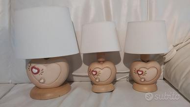 Set THUN 2 Abat-jour Lampada da tavolo Orologio