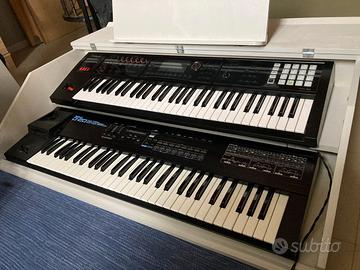 Contenitore per 2 tastiere 61 tasti