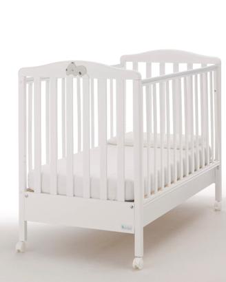 Culla bianca design Azzurra
