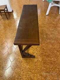 Tavolo consolle + 4 sedie