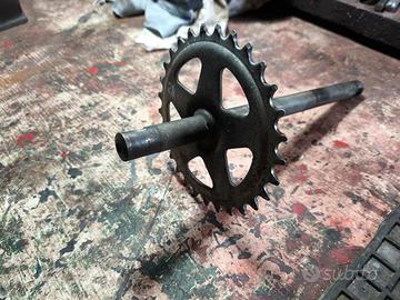 asse pedivella piaggio si 1 serie , piaggio bravo