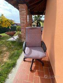 Sedia da ufficio con rotelle