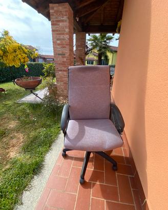 Sedia da ufficio con rotelle