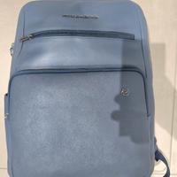 Borsa a zaino blue Piquadro rappresentante papa