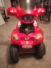 quad elettrico batteria 