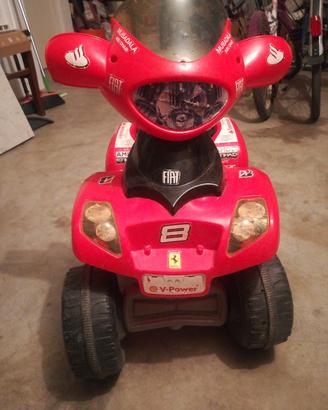 quad elettrico batteria 