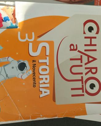 libro 3° media Chiaro a tutti Storia vol 3