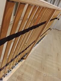 Rete letto in legno