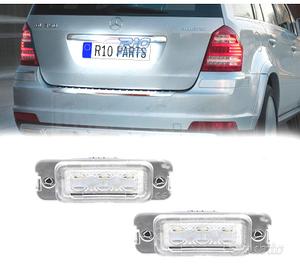 LUCI TARGA A LED PER MERCEDES CLASSE GL X164 06-12