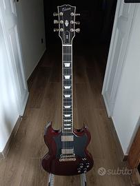 Gibson SG standard robot metallic purple