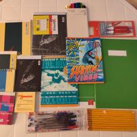 Lotto misto cancelleria e materiale scuola/ufficio