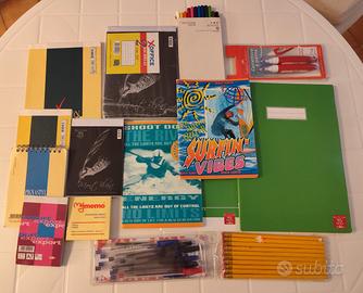 Lotto misto cancelleria e materiale scuola/ufficio