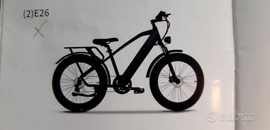 Bici elettrica ruota larga come nuova - ENGWE
