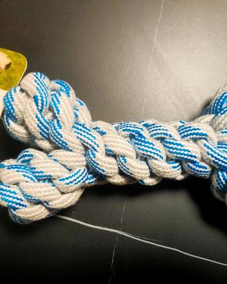 Gioco cane osso in corda Croci 20 cm nuovo