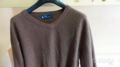 PULLOVER COLLO A V UOMO TAGLIA 2XL