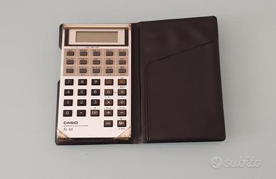 Mini Calcolatrice Casio Modello FX-68 Anni 70