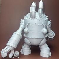 Warhammer 40K Bad Moons Ork Stomper - Stampa 3D